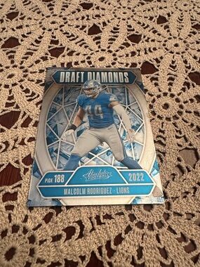 Draft Diamonds 2022 Collector Card - Blue